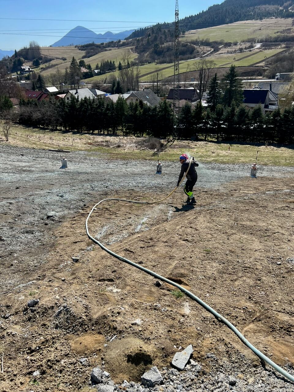 Hydroosev a spevňovanie svahu